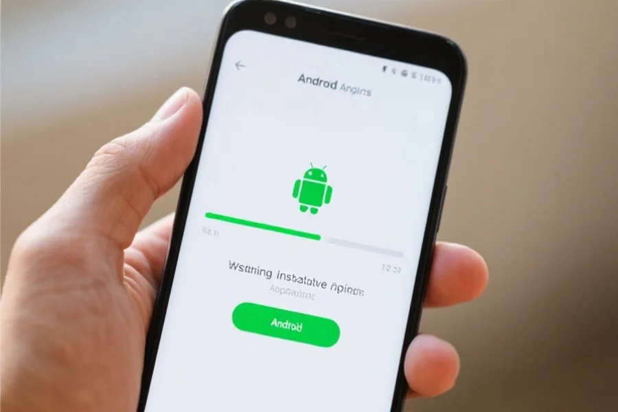 安卓手机正在安装双赢App